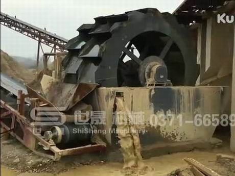 洗砂機用戶使用現場